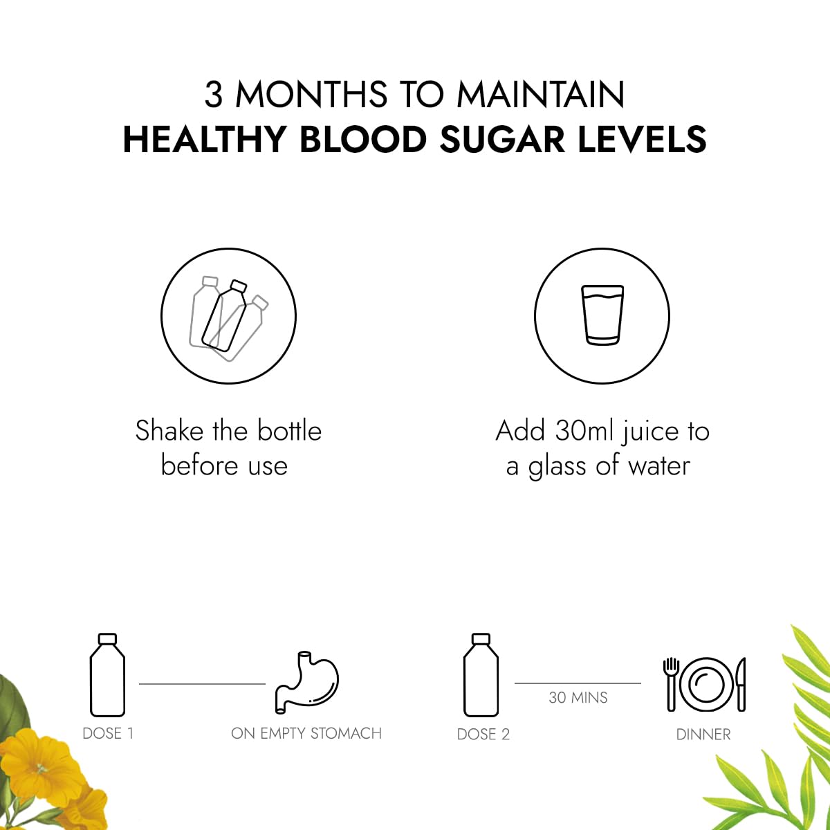 Kapiva Dia Free Juice, 1L | Clinically Proven Diabetic care | Amla, Karela, Jamun, Guduchi & 7 More