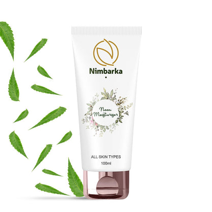 Neem Face Moisturizer | Hydrating & Nourishing Skin Cream for All Skin Types | Anti-Aging & Blemish Control with Neem Extract 100ml