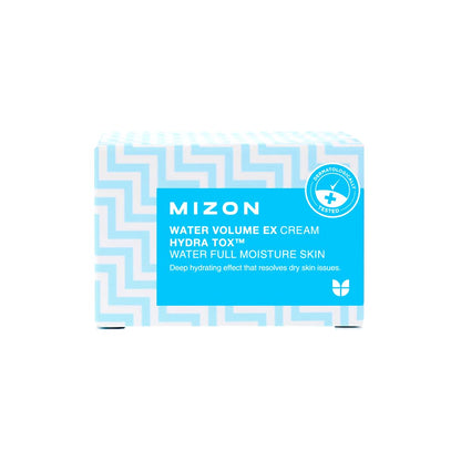 MIZON Water Volume EX Cream, Daily Hydrating Gel Moisturizer for All Skins, Lightweight, Soothing, Brightening, Facial Cream, Korean Skincare, Powerful Moisture Retention Effect, 230 ml