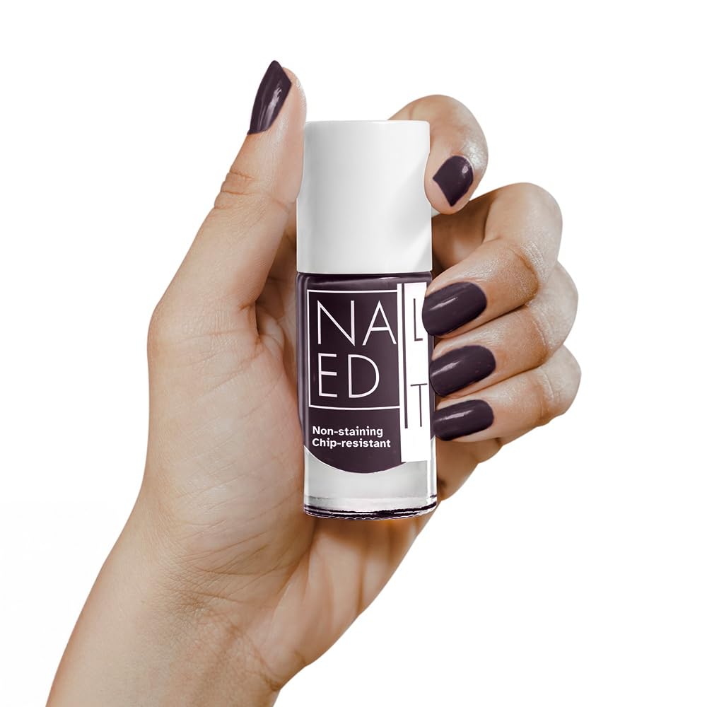 Daily Life Forever52 Nailed It Nail Lacquer – High Shine, Quick Dry, Long Wear, Chip-Resistant Nail Polish with Nourishing Formula (Black-028, 11ml)