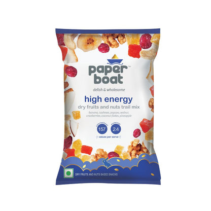 Paper Boat High Energy Dry Fruits & Nuts Trail Mix (Pack of 10)