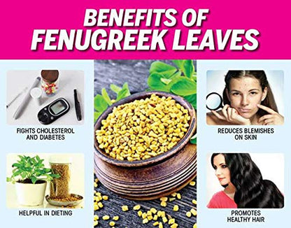 Superfoods - Fenugreek Seed | Methi Seeds - 900g - For Your Hair Growth & Health Care,Trigonella Foenum-Graecum | Menthya,Venthayam | Menthulu No Added Preservatives