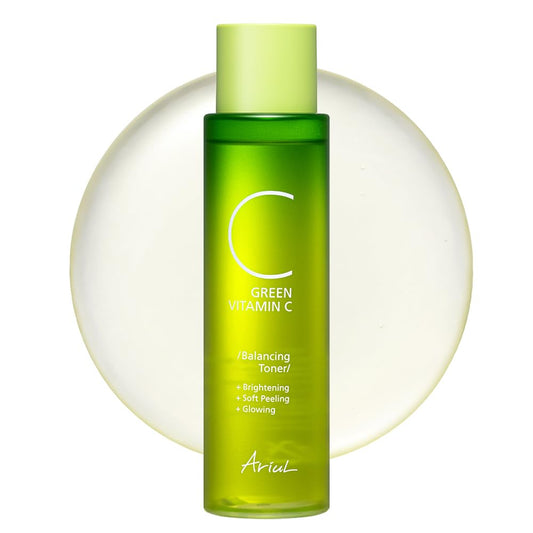 Ariul Green Vitamin C Balancing Toner 150ml | Korean Lightweight Hydrating Face Toner for brightening and Moisture care | Smooth Glowing Skin