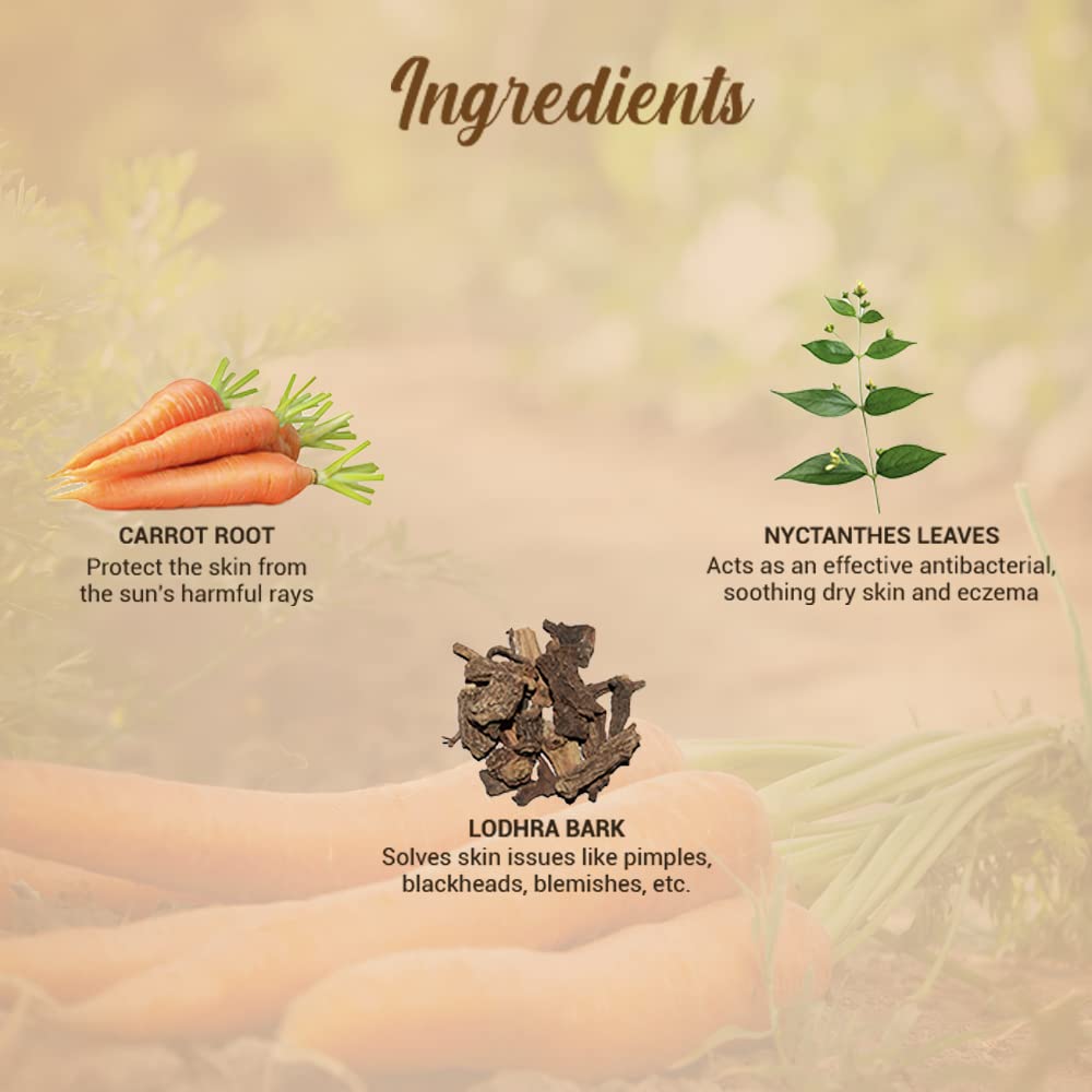 Biotique Bio Carrot Face & Body Sun Lotion | SPF 40 UVA/UVB Sunscreen | Prevents Ageing and Soothes Dry Skin| 100% Botanical Extracts | Suitable for All Skin Types | 50ml