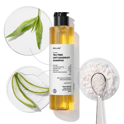 Brillare Tea Tree Anti Dandruff Shampoo - 200ml
