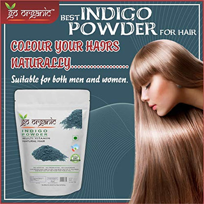 Go Organic Organic Indigo Powder (150 gm)
