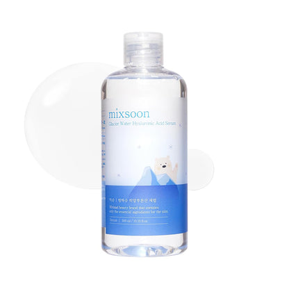 Mixsoon Glacier Water Hyaluronic Acid Serum – Deep Hydration for Dry Skin 300ml