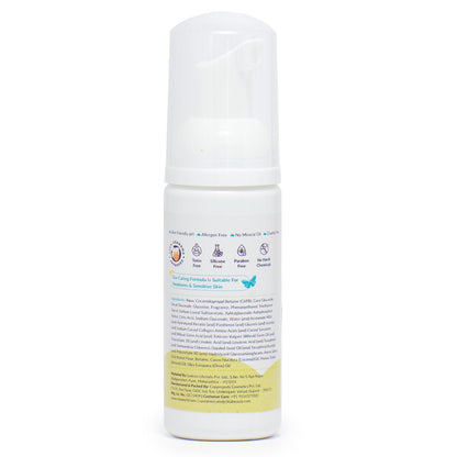 CITTA Gentle Foaming Baby Shampoo | Tear-Free & Dermatologist Approved | Prevents Cradle Cap | Natural Care with Coconut, Olive & Oats | Safe for Newborns & Kids (0-10 Years) | Now in 50ml