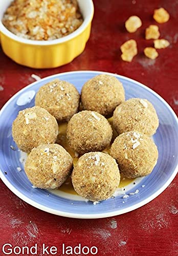 Namo Organics - Grade1 Gond for Laddu 500gm | Babul Gond for Ladoo | Kikar Edible gum | 100% Natural, No Preservatives (500 Gm)