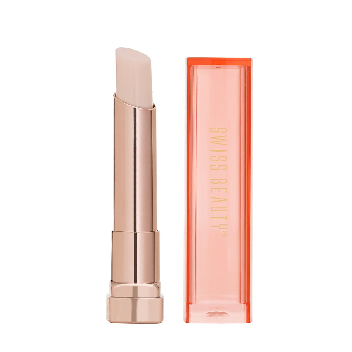 SWISS BEAUTY Shea Butter Color Changing Lip Balm, Lip Makeup, 3.2G, White