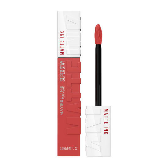 Maybelline New York Liquid Matte Lipstick, Long Lasting, 16hr Wear, Superstay Matte Ink, 225 Delicate, 5ml