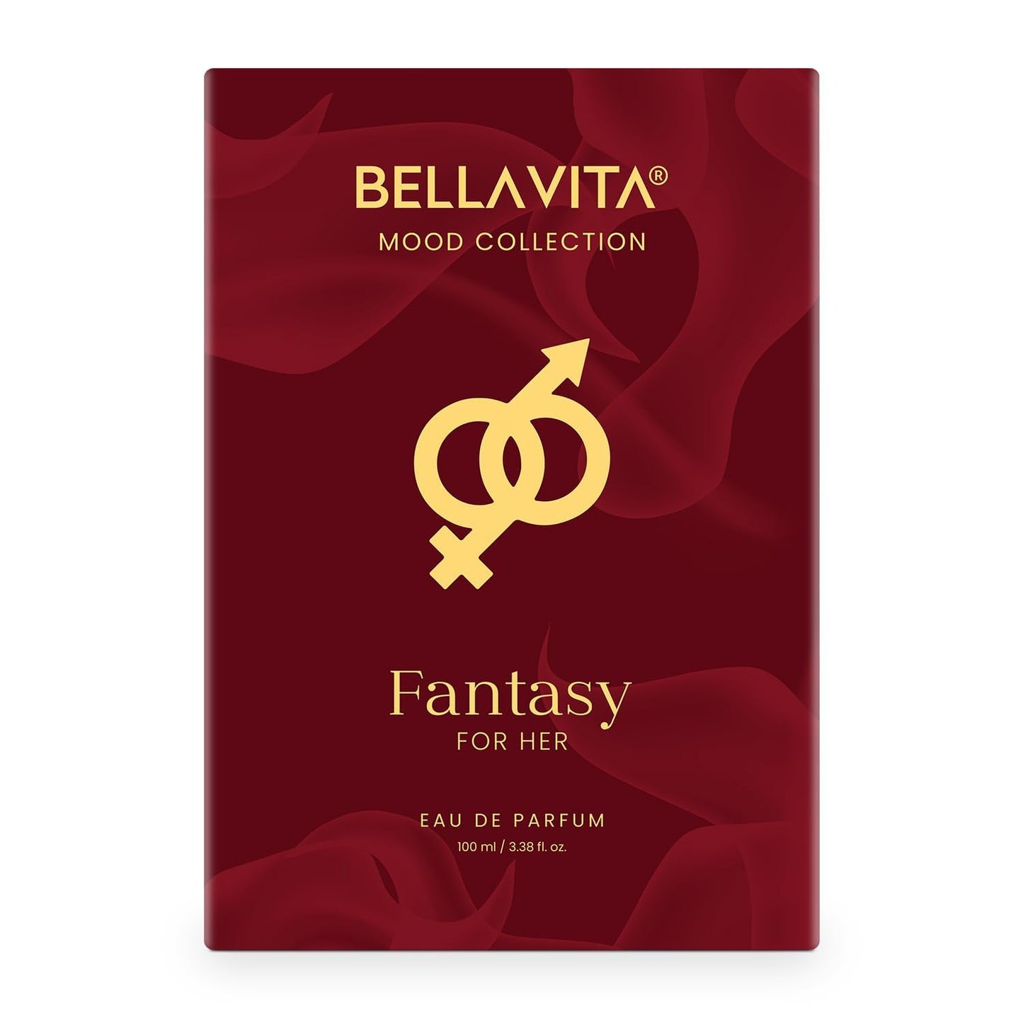 BELLAVITA Mood Collection Fantasy | Long Lasting Eau De Parfum 100ml Perfume for Woman | with Pink Pepper, Jasmine and Patchouli | Floral, Spicy Premium Fragrance