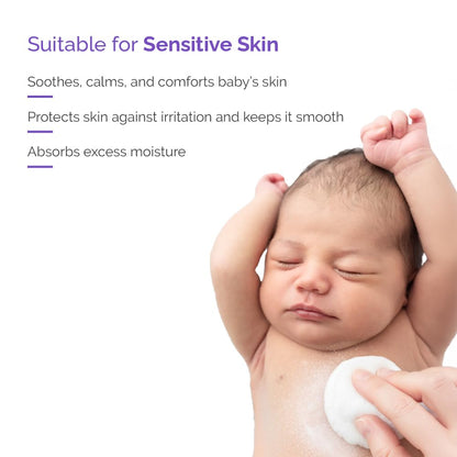 Himalaya Soothing Baby Powder 200gm | No.1 Doctor-Prescribed Brand | Formulated for sensitive skin | Soothes, calms and comforts baby's skin | 99% Natural Origin Ingredients | Free from harsh chemicals