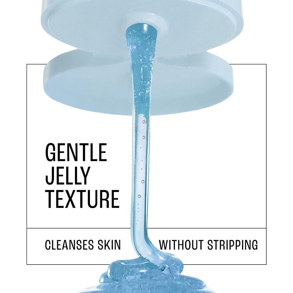 LAKME Blush & Glow, Blueberry + Peptide Gentle Jelly Facewash, 150g, for Fresh and Hydrated Skin, with Blueberry Extract & Blue Peptide, Removes Dirt & Impurities, for Dry & Dehydrated Skin