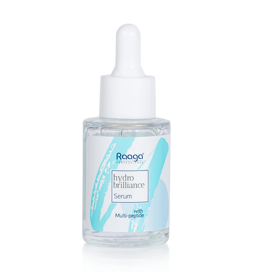 Raaga Professional Hydro Brilliance Serum with Multi-Peptide | Paraben Free, Sulphate Free, Dermatologically Tested (30 ml)