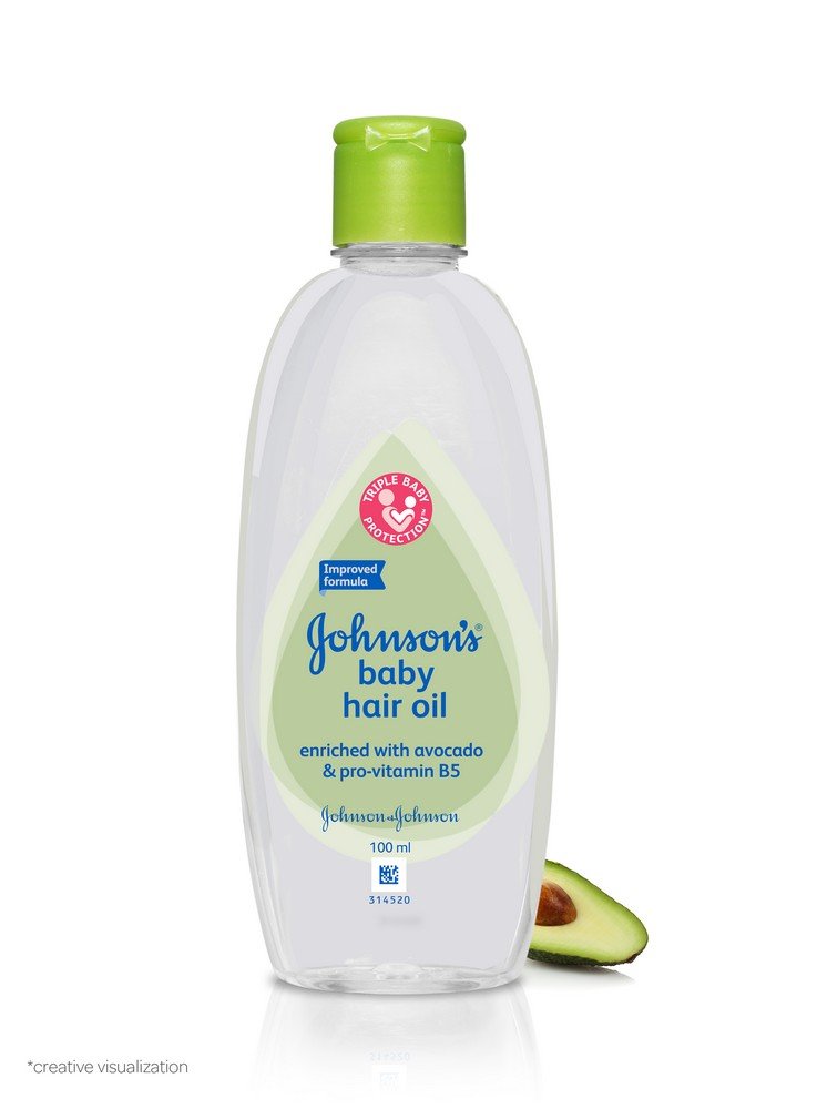 Johnson's Baby Hair Oil with Avocado, 100ml