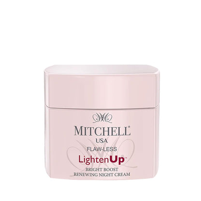Mitchell USA Brightening Korean inspired Night Face Cream | Reduces Dark Spot, Pigmentation, Wrinkles | With Niacinamide, Peony Flower Extract | Anti Aging Cream for Men & Women | All Skin Types | 50g