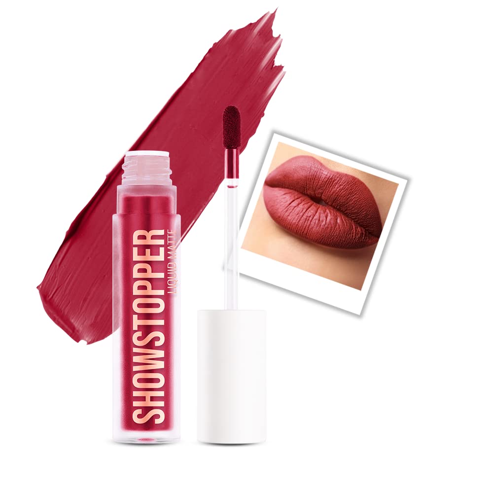 Daily Life Forever52 Showstopper Liquid Lipstick - Long-lasting up to 24 Hours Stay |Matte Finish |Vegan & Cruelty Free -Forbidden - 014