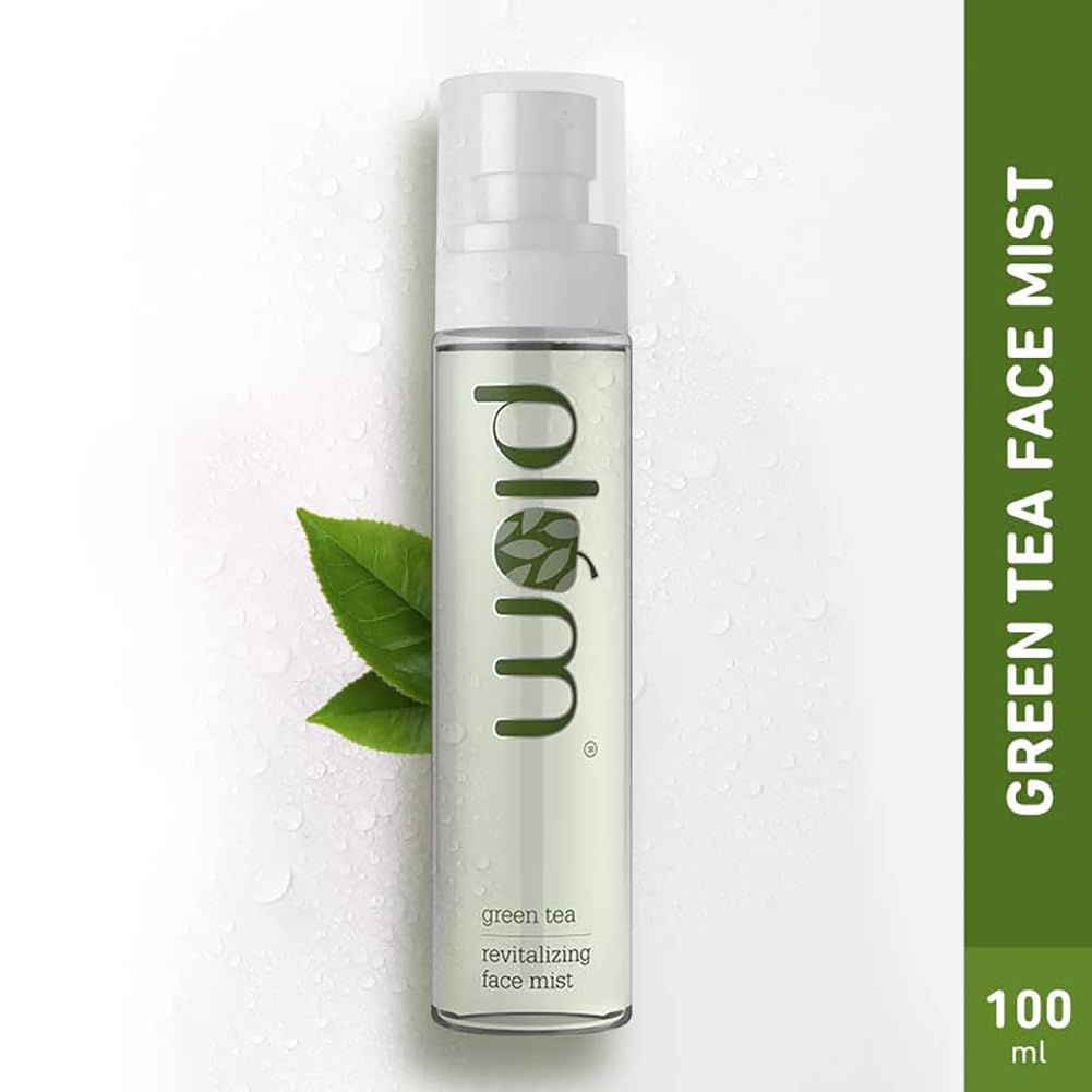 Plum Green Tea Revitalizing Face Mist | For Oily & Acne-Prone Skin | Refreshes & Hydrates | Makeup Setting Spray | 100% Vegan & Cruelty-Free | 100ml