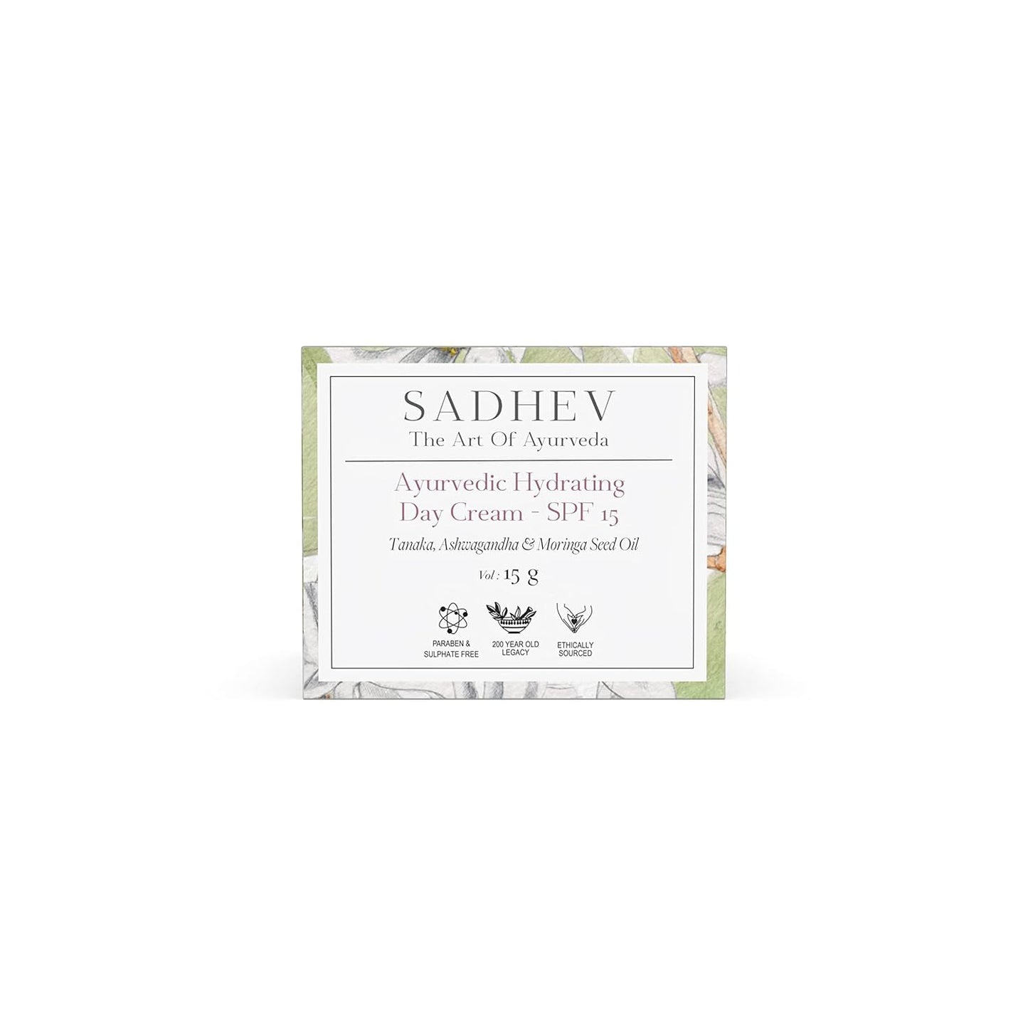 Sadhev Ayurvedic Hydrating Day Cream SPF