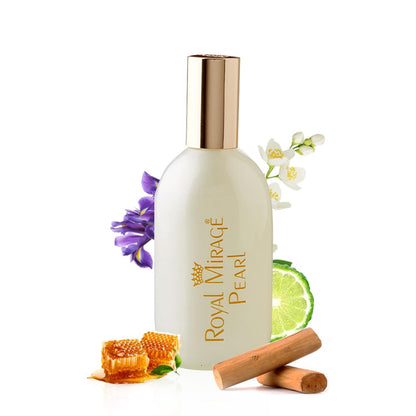 Royal Mirage Pearl Eau de Cologne | Long-Lasting Perfume for Women | Fresh & Elegant Fragrance | Bergamot, Honey & Sandalwood Notes | Versatile Everyday Wear | Gift for Woman | 120ml