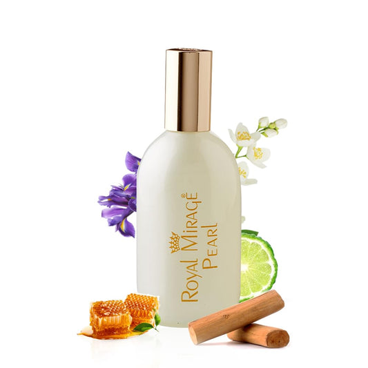 Royal Mirage Pearl Eau de Cologne | Long-Lasting Perfume for Women | Fresh & Elegant Fragrance | Bergamot, Honey & Sandalwood Notes | Versatile Everyday Wear | Gift for Woman | 120ml