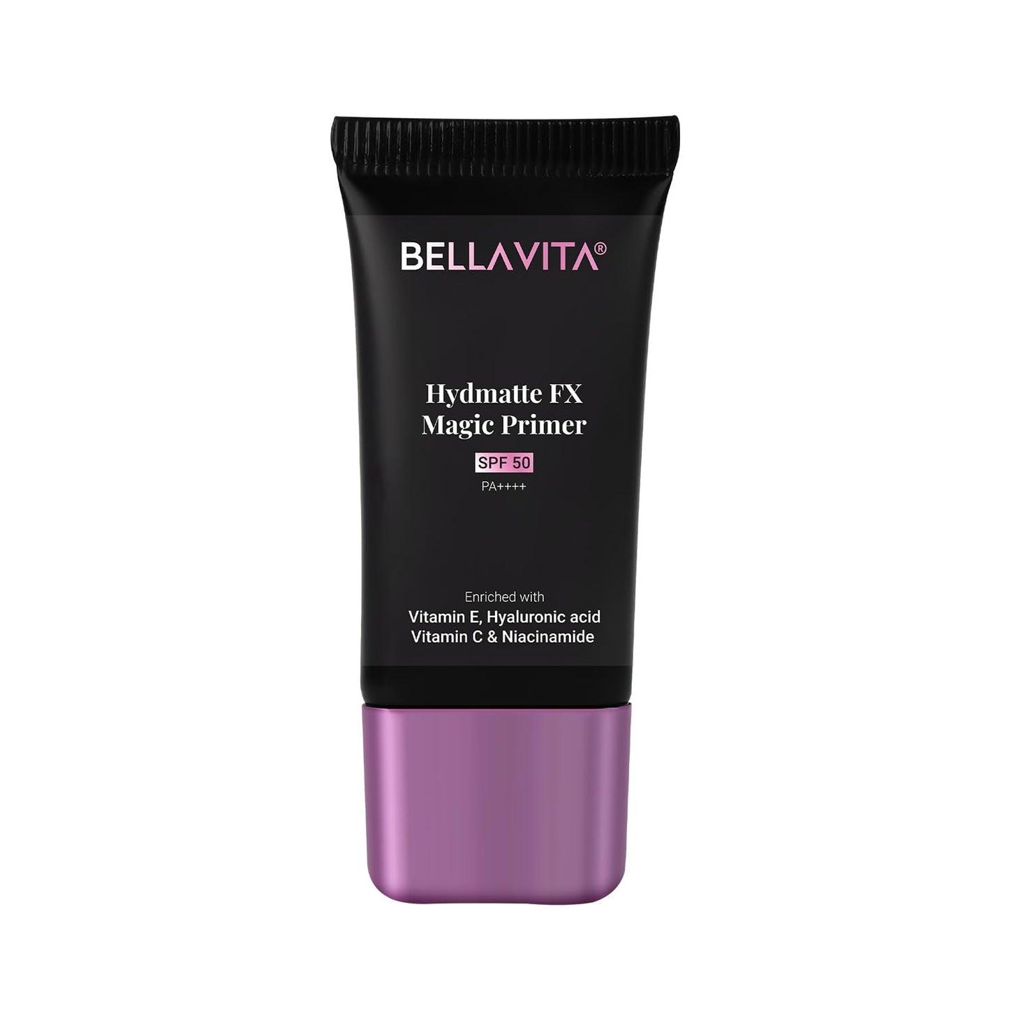 Bellavita Hydmatte EX Magic Primer tube on a white background