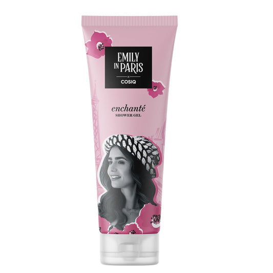 Cos-IQ Emily In Paris Body Wash for Women, 24/7 Shower Fresh with Long Lasting Scent | Emily's Enchante Collection | Glowing Skin, Paraben Free & 100% Soap Free | Floral Woody Musk Scent | 200ml