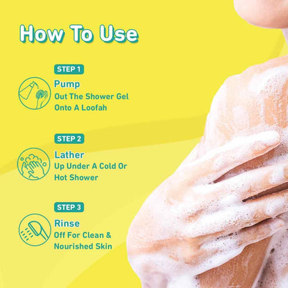 Plum Bodylovin' Hawaiian Rumba Shower Gel | SLS-Free Body Wash for Women & Men | Long Lasting Beachy Fragrance | Body Cleanser with Aloe-Infused Nourishing Formula for Soft & Smooth Skin - 240ml
