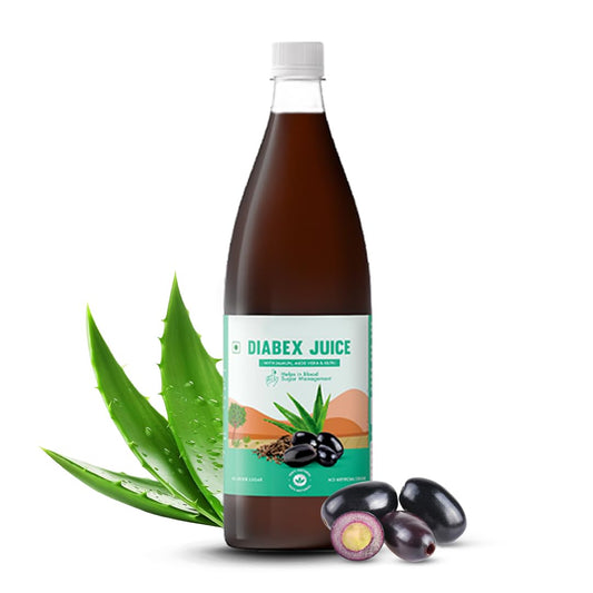 Dr. Vaidya’s Diabex Juice for Diabetic Care | Ayurvedic Diabetes Juice with Karela, Jamun & Neem | Helps Manage Blood Sugar Levels | No Added Sugar or Artificial Flavours | 950ml