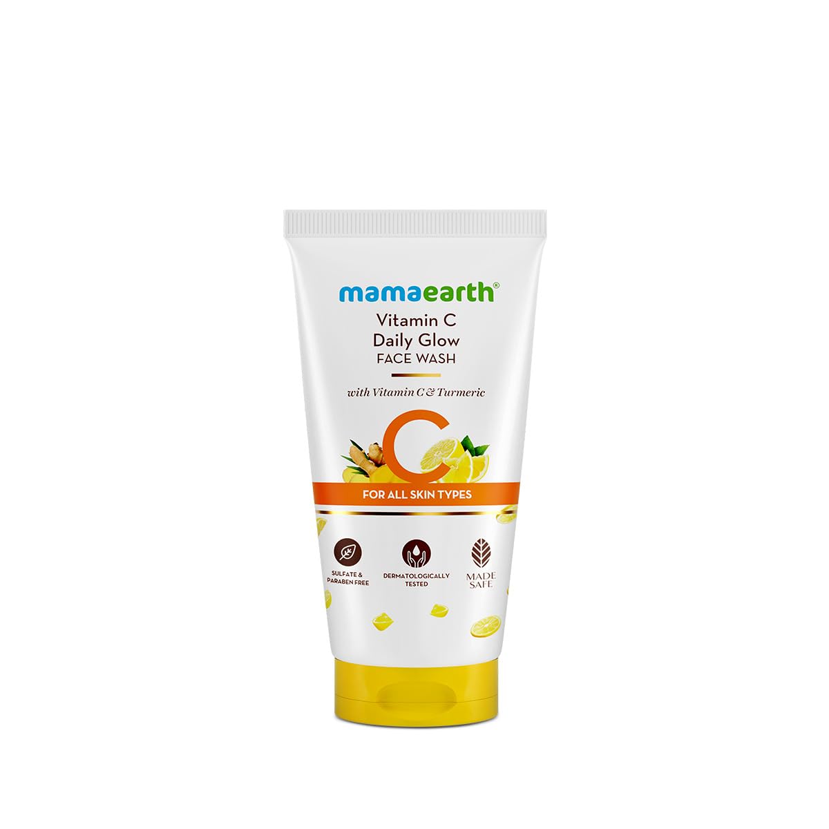 Mamaearth Vitamin C Face Wash with Vitamin C and Turmeric for Skin Illumination - 50 ml