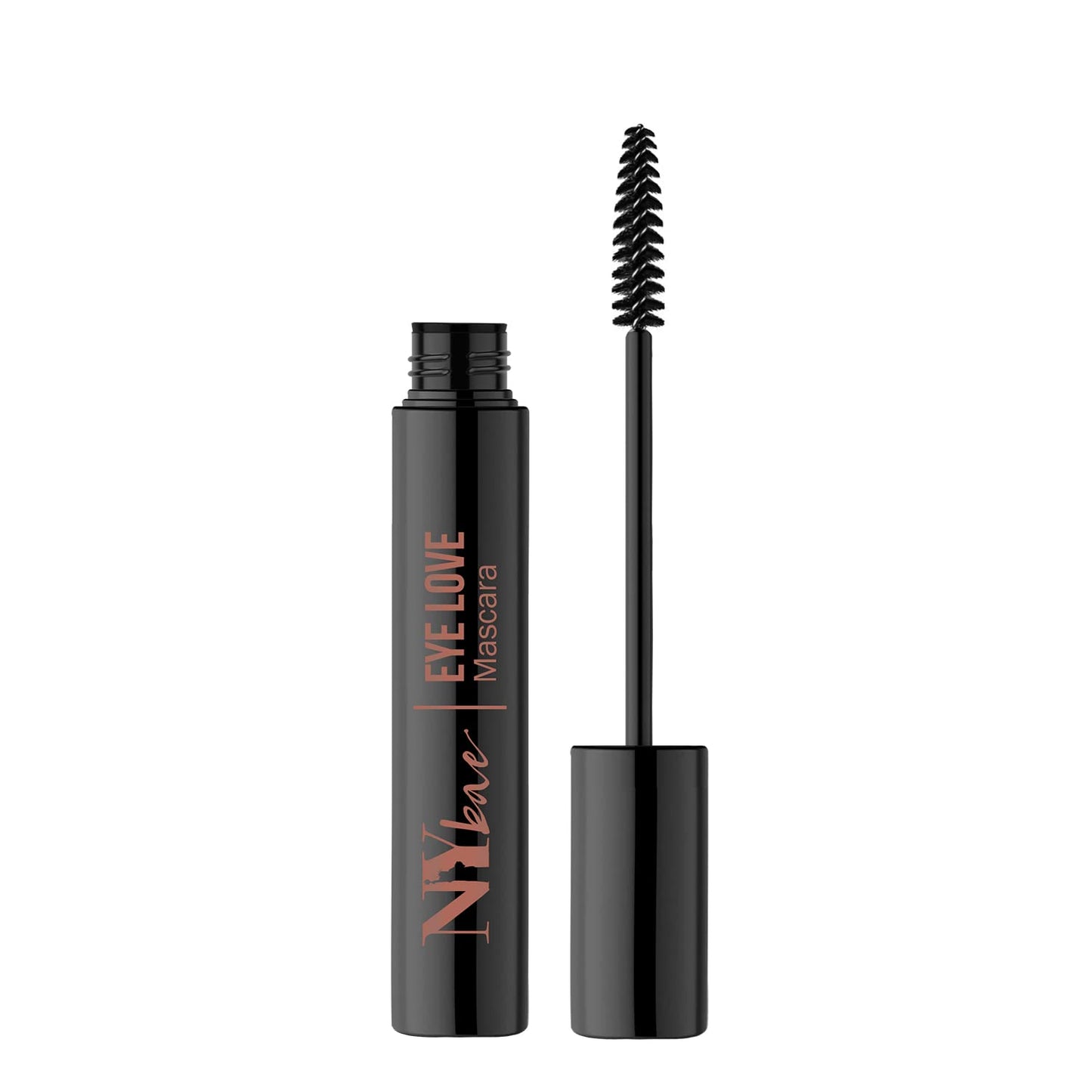 NY Bae Eye Love Curling Mascara | Moisturizing Long Lasting Black Mascara For Curled Eyelashes | Highly Pigmented Matte Finish Water Resistant Eye Makeup | Enriched With Castor Oil (8 ml)