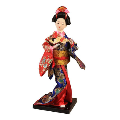 Ethnic Japanese Geisha Dolls 9 Asian Geisha Doll for Shelf Home Office Girl Style B