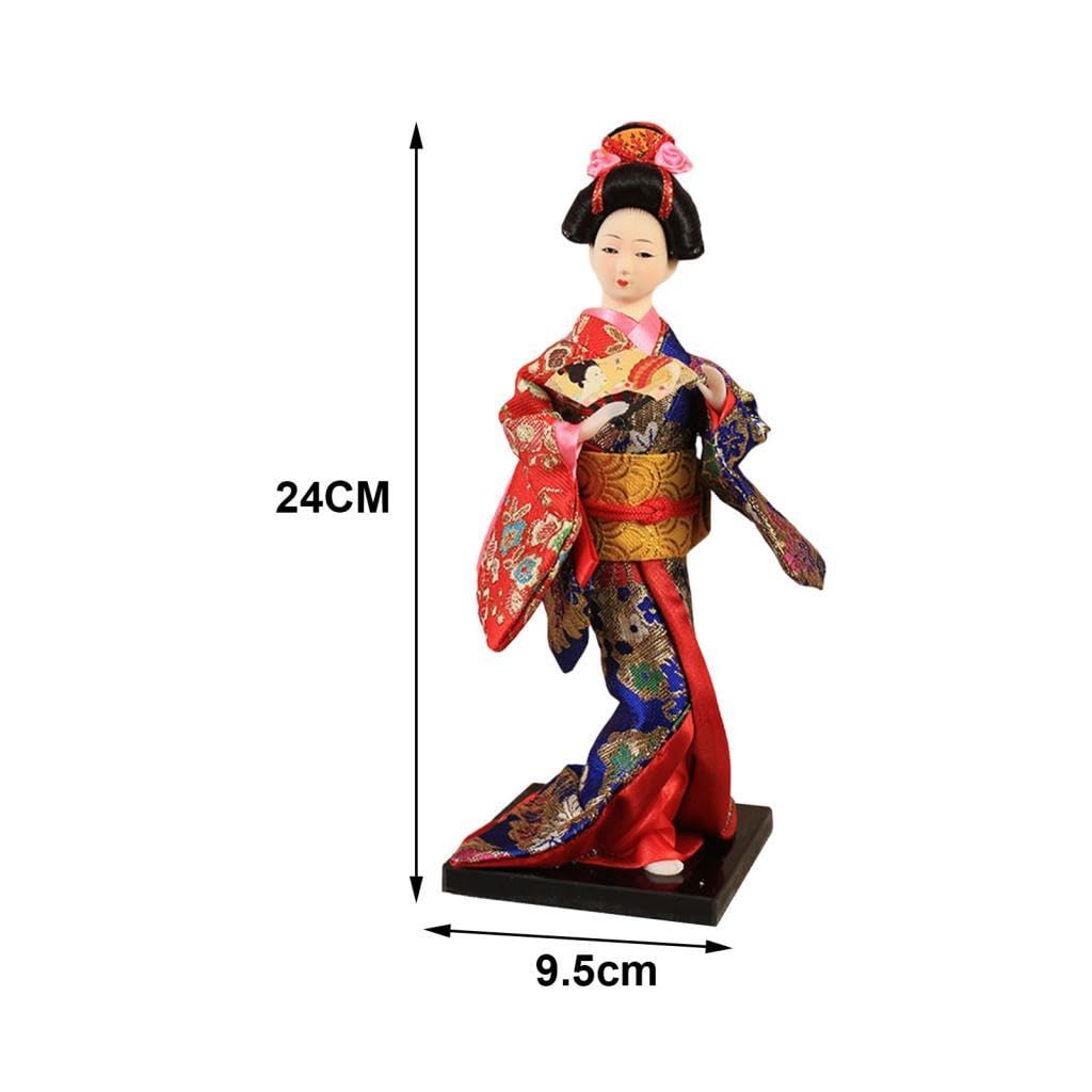 Ethnic Japanese Geisha Dolls 9 Asian Geisha Doll for Shelf Home Office Girl Style B