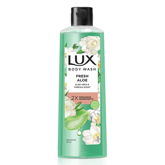 Lux Fresh Aloe Bodywash with Aloe Vera & Freesia Scent, 245 ml