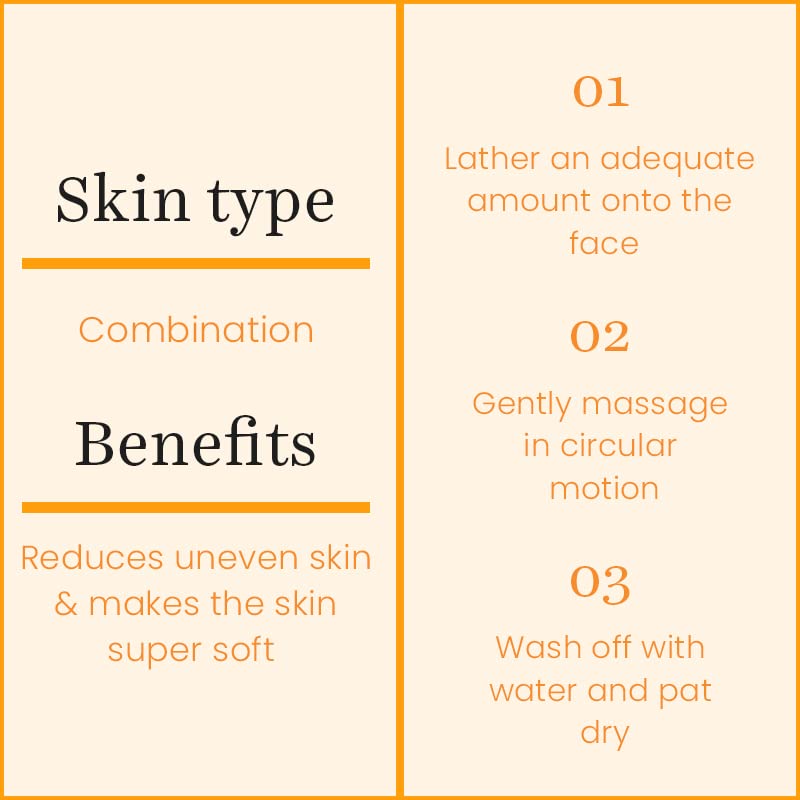 O3+ Vitamin C glowing face wash
