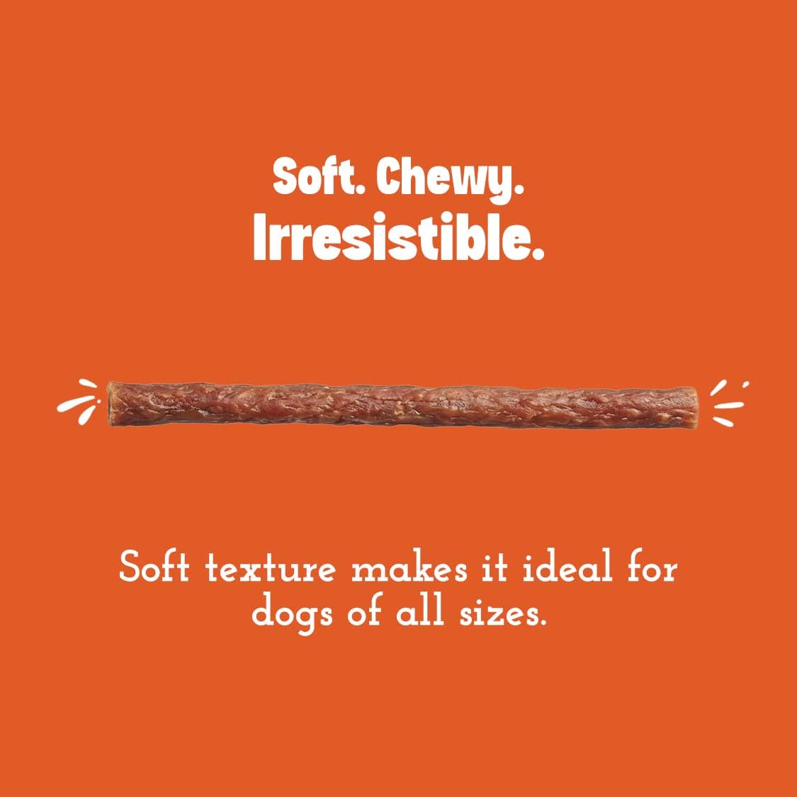 PETS EMPIRE BARKBITES Chicken & Carrot Dog Chew Sticks | Grain-Free Soft Dog Treats | High Protein Training Snacks | Made with Real Chicken & Carrot | Healthy & Digestive Support | 100g