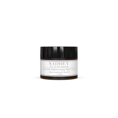Sadhev Ayurvedic Rejuviniating Night Time Cream With Bakuchi