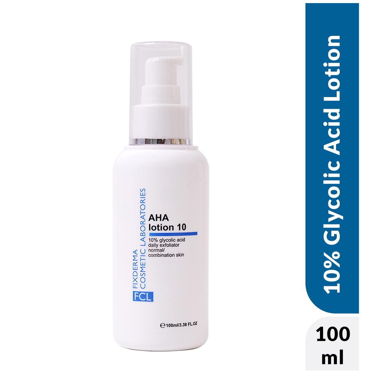 FCL Aha Lotion 10 Hydrates Skin And Softens Dryness for Brightening and lightning Skin 100ml