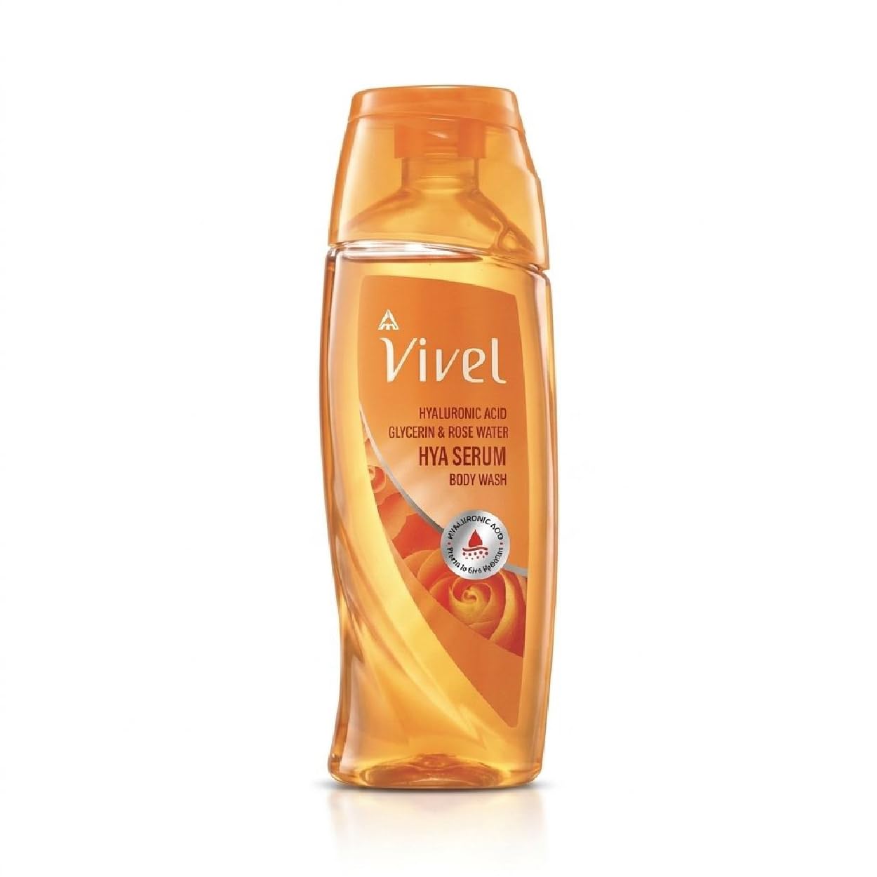 Vivel Hya Serum Body Wash 200ml|Hyaluronic Acid, Glycerin & Rose Water|Deep Intense Daily Hydration Shower Gel|Improve Dry Rough Skin Texture |Dermatologist Recommended |No Paraben|For Men & Women