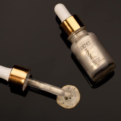 RENEE Face Gloss Highlighting Strobe Serum, Hyaluronic Acid Hydration & Illumination, Paraben-Free, Vegan, Lightweight, Non-Greasy Hydrating Serum for Radiant, Dewy Skin