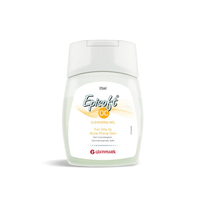 Episoft Oily Skin Cleanser | For Oily, Combination & Normal Skin | Daily Facewash | Cleanser for Acne Prone Skin | Dermatologist Prescribed | Suitable for Men & Women | 125ml
