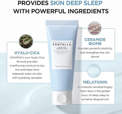 SKIN1004 Madagascar Centella Hyalu-Cica Sleeping Pack | Made With Pure Centella | Suitable For All Skin Types