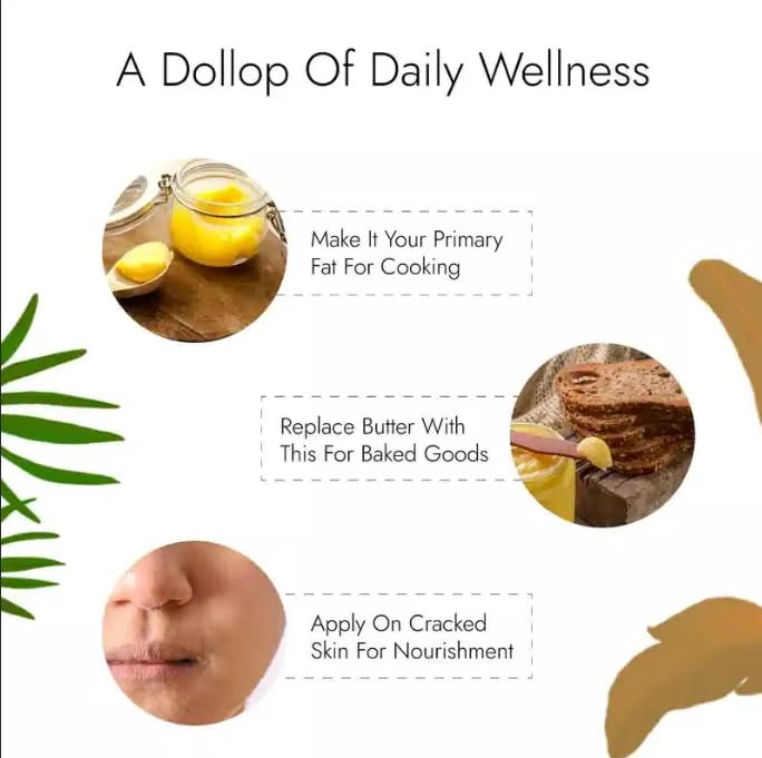 Kapiva Certified A2 Gir Cow Ghee 500ML | Traditional Vedic Bilona Method | Grassfed, Pure & Healthy | Curd-Churned | Premium Glass Bottle | 100% Natural & Lab-Tested | Rich in Nutrition