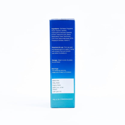 ForMen Water-Based Intimate Lube Gel with Aloe Vera | Lubricant Gel Men & Women | Non-Sticky, Long-Lasting, Anti-Stain & Skin-Friendly - 60 ml (Pack of 1)
