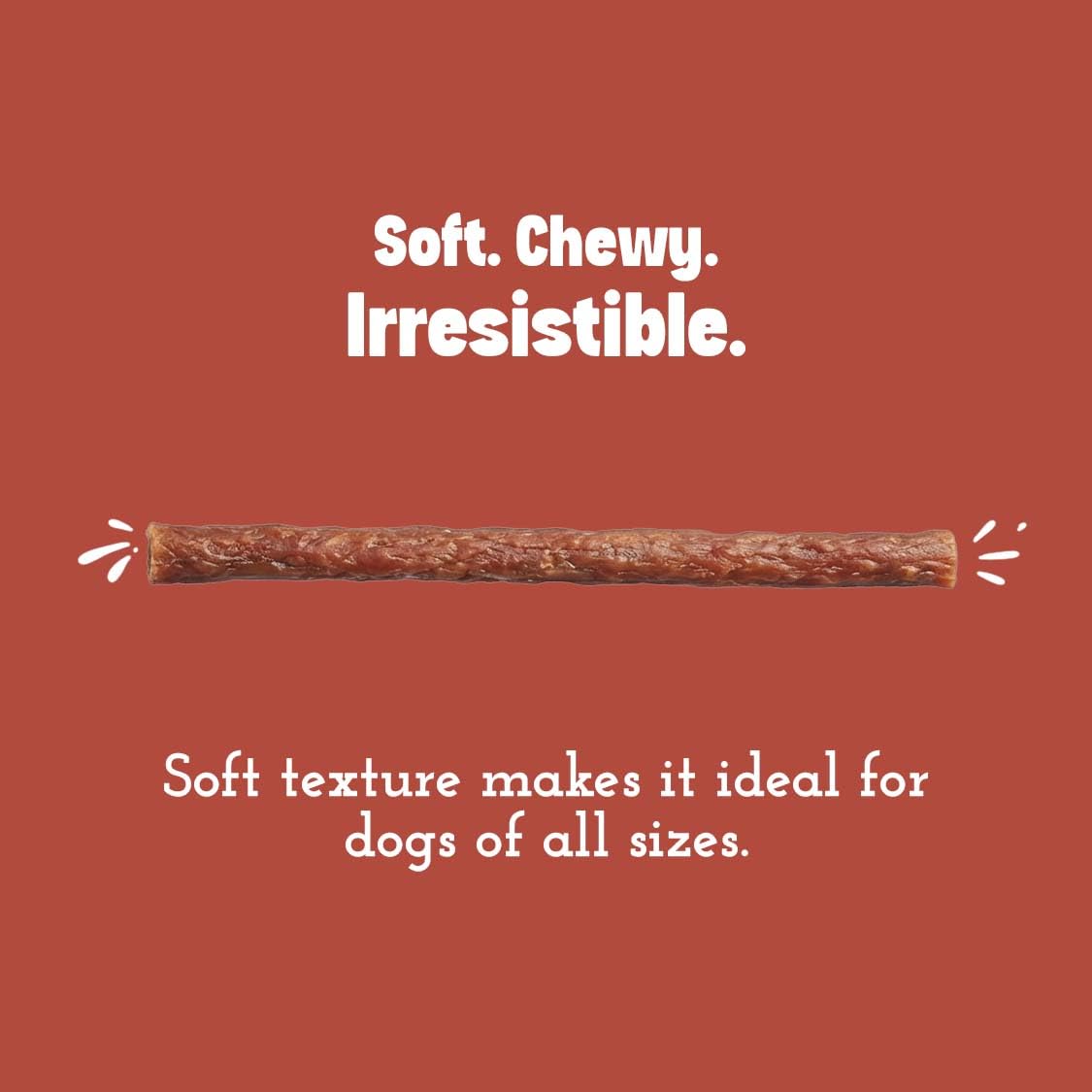 PETS EMPIRE BARKBITES Roasted Lamb Dog Chew Sticks | Premium High Protein Dog Treats | Grain-Free Soft Chews for Training | Made with Real Lamb | Suitable for All Breeds | 100g