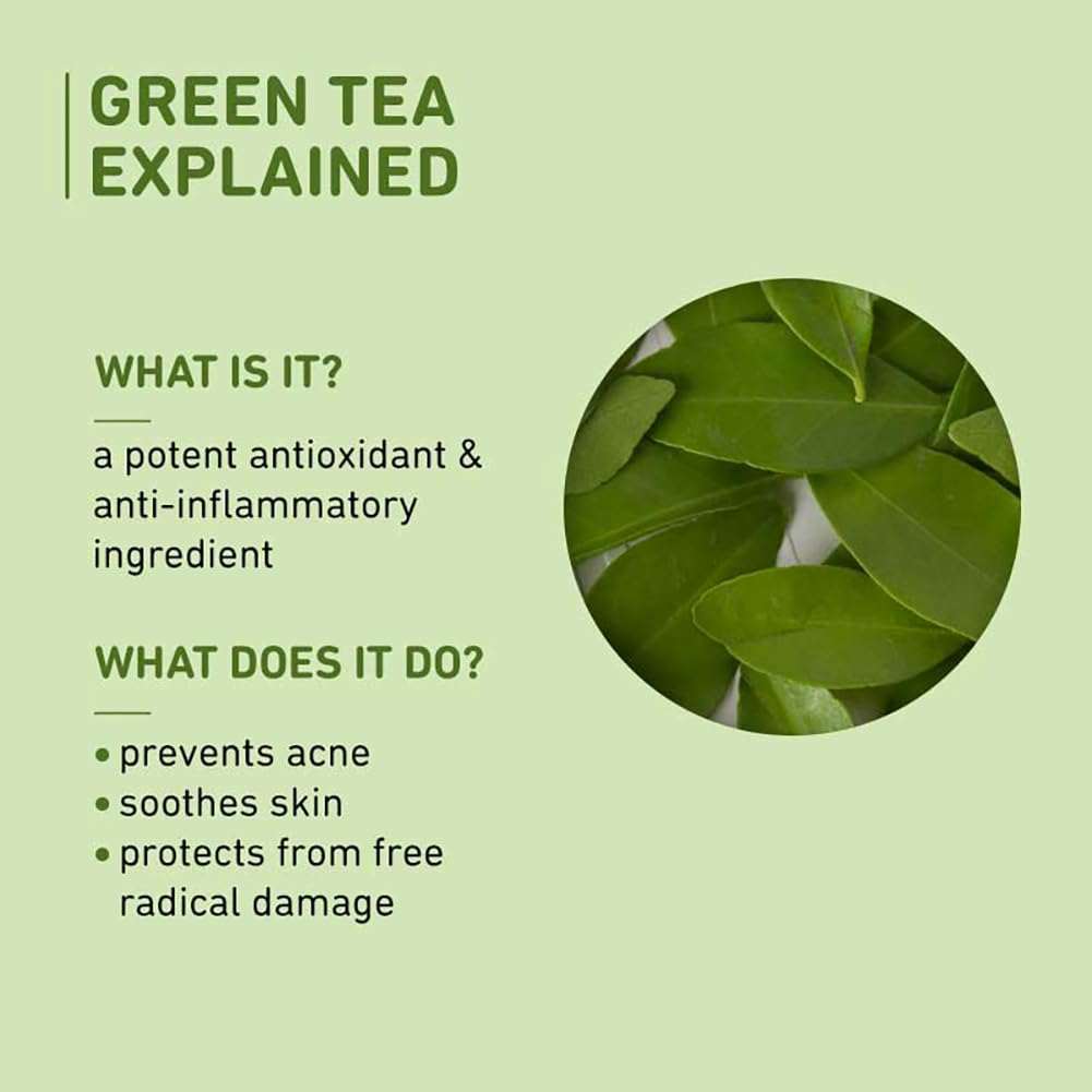 Plum Green Tea Revitalizing Face Mist | For Oily & Acne-Prone Skin | Refreshes & Hydrates | Makeup Setting Spray | 100% Vegan & Cruelty-Free | 100ml