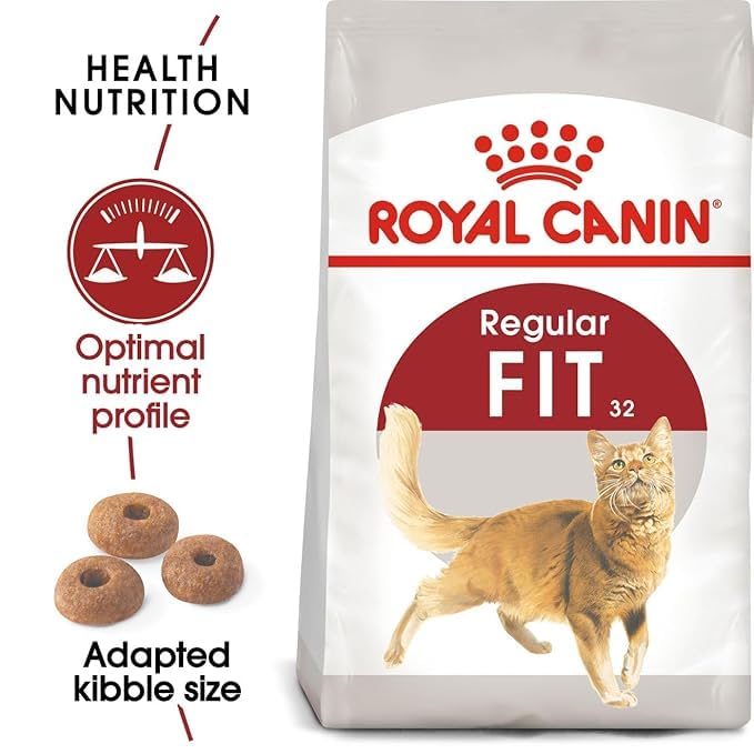 Royal Canin Fit 32 Regular Adult Cat Dry Food, 1 kg | Provides Balanced Nutrition While Helping Maintain A Healthy Weight