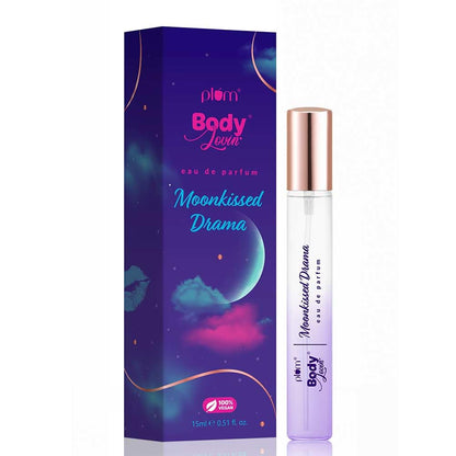 Plum BodyLovin' Moonkissed Perfume| Long Lasting & Premium Floral Musky Fragrance | Luxury Perfume for Women | 15ml