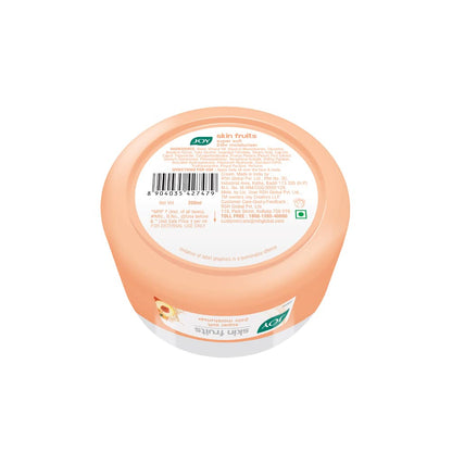Joy Skin Fruits Super Soft Moisturizer With Peach & Hyaluronic Acid (200ml) | Skin Cream for 24 Hr Moisturization of Face, Hands & Body | Oil Free Hydration For Soft & Smooth Skin
